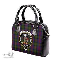 Scottish MacLennan Tartan Shoulder Handbags with Family Crest Scottish Plaid Tartan Plaid - ScotsTee - scotstee.com