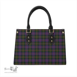 Scottish MacDonell of Glengarry Tartan Leather Bag for Women Scottish Plaid Tartan Plaid - ScotsTee - scotstee.com