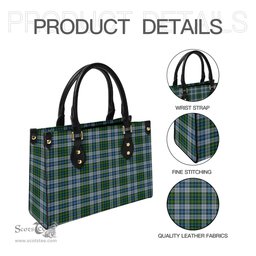 Scottish MacNeil Dress Tartan Leather Bag for Women Scottish Plaid Tartan Plaid - ScotsTee - scotstee.com