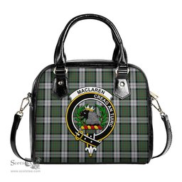 Scottish MacLaren Dress Tartan Shoulder Handbags with Family Crest Scottish Plaid Tartan Plaid - ScotsTee - scotstee.com