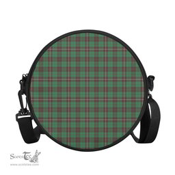 Scottish MacKinnon Hunting Ancient Tartan Round Crossbody Bags - Round Purse Scottish Plaid Tartan Plaid - ScotsTee - scotstee.com