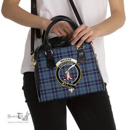 Scottish MacRaes of America Tartan Shoulder Handbags with Family Crest Scottish Plaid Tartan Plaid - ScotsTee - scotstee.com