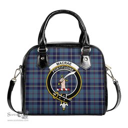 Scottish MacRaes of America Tartan Shoulder Handbags with Family Crest Scottish Plaid Tartan Plaid - ScotsTee - scotstee.com