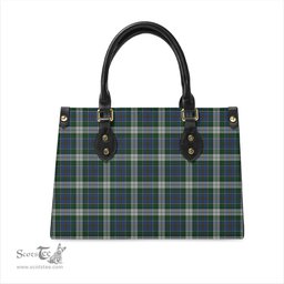 Scottish MacInnes Dress Tartan Leather Bag for Women Scottish Plaid Tartan Plaid - ScotsTee - scotstee.com