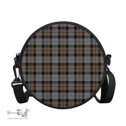 Scottish MacKay Weathered Tartan Round Crossbody Bags - Round Purse Scottish Plaid Tartan Plaid - ScotsTee - scotstee.com