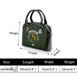 Scottish MacIntosh Hunting Tartan Shoulder Handbags with Family Crest Scottish Plaid Tartan Plaid - ScotsTee - scotstee.com