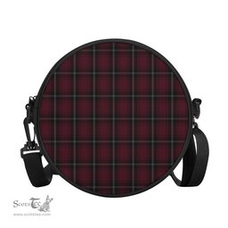 Scottish Llewellen of Wales Tartan Round Crossbody Bags - Round Purse Scottish Plaid Tartan Plaid - ScotsTee - scotstee.com
