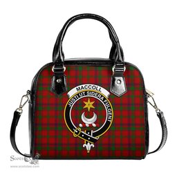 Scottish MacColl Tartan Shoulder Handbags with Family Crest Scottish Plaid Tartan Plaid - ScotsTee - scotstee.com