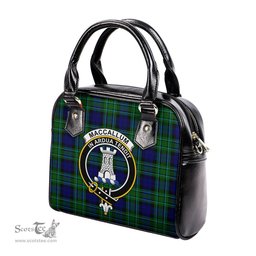 Scottish MacCallum Modern Tartan Shoulder Handbags with Family Crest Scottish Plaid Tartan Plaid - ScotsTee - scotstee.com