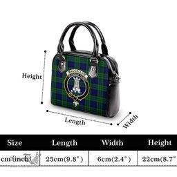 Scottish MacCallum Modern Tartan Shoulder Handbags with Family Crest Scottish Plaid Tartan Plaid - ScotsTee - scotstee.com