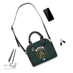 Scottish MacKenzie Tartan Shoulder Handbags with Family Crest Scottish Plaid Tartan Plaid - ScotsTee - scotstee.com