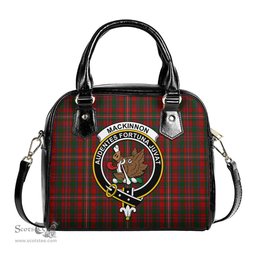 Scottish MacKinnon Tartan Shoulder Handbags with Family Crest Scottish Plaid Tartan Plaid - ScotsTee - scotstee.com