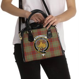 Scottish MacGillivray Hunting Ancient Tartan Shoulder Handbags with Family Crest Scottish Plaid Tartan Plaid - ScotsTee - scotstee.com