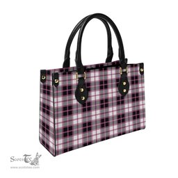 Scottish MacPherson Hunting Modern Tartan Leather Bag for Women Scottish Plaid Tartan Plaid - ScotsTee - scotstee.com