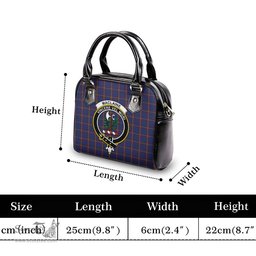 Scottish MacLaine of Lochbuie Tartan Shoulder Handbags with Family Crest Scottish Plaid Tartan Plaid - ScotsTee - scotstee.com