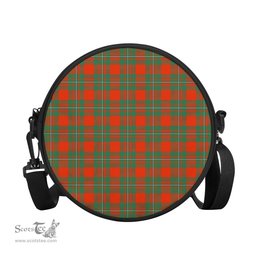 Scottish MacGregor Ancient Tartan Round Crossbody Bags - Round Purse Scottish Plaid Tartan Plaid - ScotsTee - scotstee.com