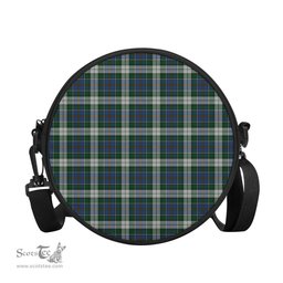 Scottish MacInnes Dress Tartan Round Crossbody Bags - Round Purse Scottish Plaid Tartan Plaid - ScotsTee - scotstee.com