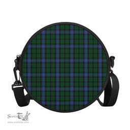 Scottish MacIntyre Tartan Round Crossbody Bags - Round Purse Scottish Plaid Tartan Plaid - ScotsTee - scotstee.com