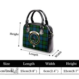 Scottish MacKie Tartan Shoulder Handbags with Family Crest Scottish Plaid Tartan Plaid - ScotsTee - scotstee.com