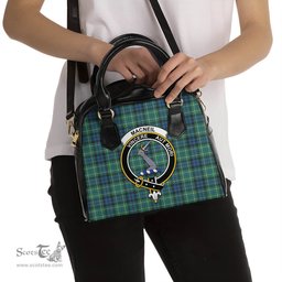 Scottish MacNeil of Colonsay Ancient Tartan Shoulder Handbags with Family Crest Scottish Plaid Tartan Plaid - ScotsTee - scotstee.com