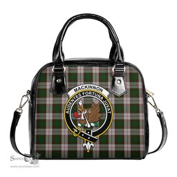 Scottish MacKinnon Dress Tartan Shoulder Handbags with Family Crest Scottish Plaid Tartan Plaid - ScotsTee - scotstee.com