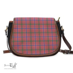 Scottish MacRae Ancient Tartan Saddle Crossbody Bag Scottish Plaid Tartan Plaid - ScotsTee - scotstee.com