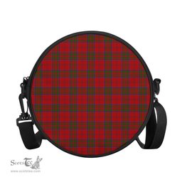 Scottish MacDonell of Keppoch Tartan Round Crossbody Bags - Round Purse Scottish Plaid Tartan Plaid - ScotsTee - scotstee.com