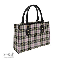 Scottish MacPherson Dress Ancient Tartan Leather Bag for Women Scottish Plaid Tartan Plaid - ScotsTee - scotstee.com