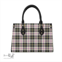 Scottish MacPherson Dress Ancient Tartan Leather Bag for Women Scottish Plaid Tartan Plaid - ScotsTee - scotstee.com