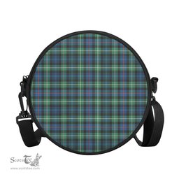 Scottish MacKenzie Ancient Tartan Round Crossbody Bags - Round Purse Scottish Plaid Tartan Plaid - ScotsTee - scotstee.com