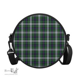 Scottish MacKenzie Dress Tartan Round Crossbody Bags - Round Purse Scottish Plaid Tartan Plaid - ScotsTee - scotstee.com