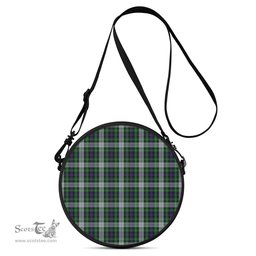Scottish MacKenzie Dress Tartan Round Crossbody Bags - Round Purse Scottish Plaid Tartan Plaid - ScotsTee - scotstee.com