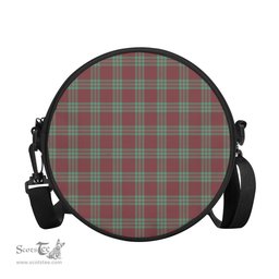 Scottish MacGregor Hunting Ancient Tartan Round Crossbody Bags - Round Purse Scottish Plaid Tartan Plaid - ScotsTee - scotstee.com