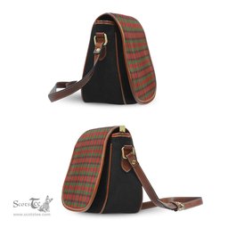 Scottish MacNicol Tartan Saddle Crossbody Bag Scottish Plaid Tartan Plaid - ScotsTee - scotstee.com