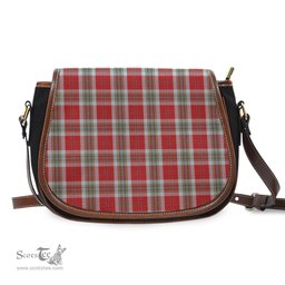 Scottish MacLean of Duart Dress Red Tartan Saddle Crossbody Bag Scottish Plaid Tartan Plaid - ScotsTee - scotstee.com