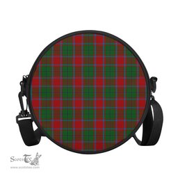 Scottish MacPhail Blue Bands Tartan Round Crossbody Bags - Round Purse Scottish Plaid Tartan Plaid - ScotsTee - scotstee.com