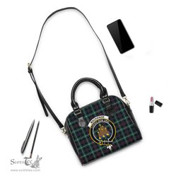 Scottish MacKenzie Modern Tartan Shoulder Handbags with Family Crest Scottish Plaid Tartan Plaid - ScotsTee - scotstee.com