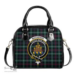 Scottish MacKenzie Modern Tartan Shoulder Handbags with Family Crest Scottish Plaid Tartan Plaid - ScotsTee - scotstee.com