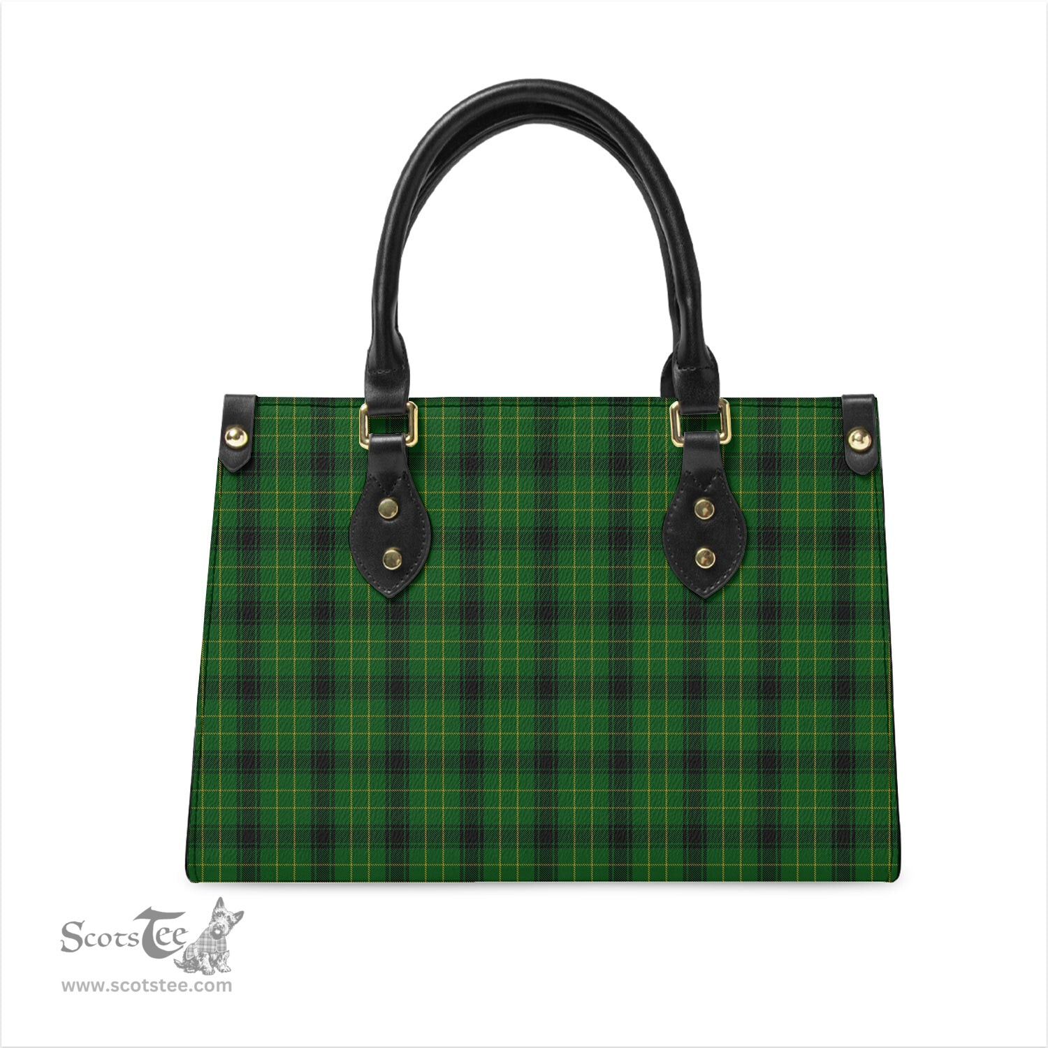 Scottish MacArthur Highland Tartan Leather Bag for Women Scottish Plaid Tartan Plaid - ScotsTee - scotstee.com
