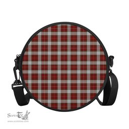 Scottish MacFie Dress Tartan Round Crossbody Bags - Round Purse Scottish Plaid Tartan Plaid - ScotsTee - scotstee.com
