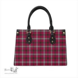Scottish Little Tartan Leather Bag for Women Scottish Plaid Tartan Plaid - ScotsTee - scotstee.com