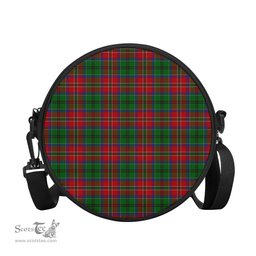 Scottish MacCulloch Tartan Round Crossbody Bags - Round Purse Scottish Plaid Tartan Plaid - ScotsTee - scotstee.com