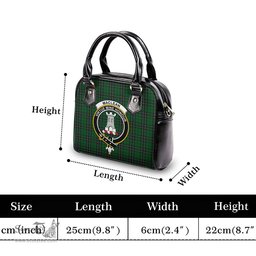Scottish MacLean of Duart Hunting Tartan Shoulder Handbags with Family Crest Scottish Plaid Tartan Plaid - ScotsTee - scotstee.com