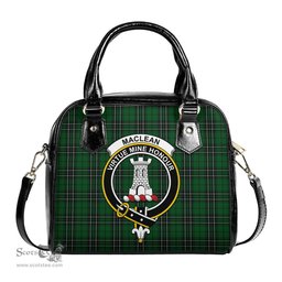 Scottish MacLean of Duart Hunting Tartan Shoulder Handbags with Family Crest Scottish Plaid Tartan Plaid - ScotsTee - scotstee.com
