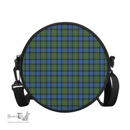 Scottish MacLaren Ancient Tartan Round Crossbody Bags - Round Purse Scottish Plaid Tartan Plaid - ScotsTee - scotstee.com