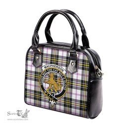 Scottish MacPherson Dress Modern Tartan Shoulder Handbags with Family Crest Scottish Plaid Tartan Plaid - ScotsTee - scotstee.com
