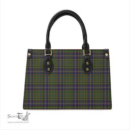 Scottish MacMillan Hunting Modern Tartan Leather Bag for Women Scottish Plaid Tartan Plaid - ScotsTee - scotstee.com
