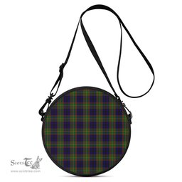 Scottish MacLeish Tartan Round Crossbody Bags - Round Purse Scottish Plaid Tartan Plaid - ScotsTee - scotstee.com