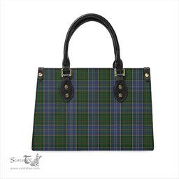Scottish MacMillan Hunting Tartan Leather Bag for Women Scottish Plaid Tartan Plaid - ScotsTee - scotstee.com