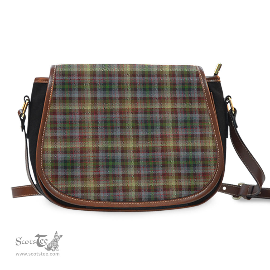 Scottish MacKay of Strathnaver Tartan Saddle Crossbody Bag Scottish Plaid Tartan Plaid - ScotsTee - scotstee.com